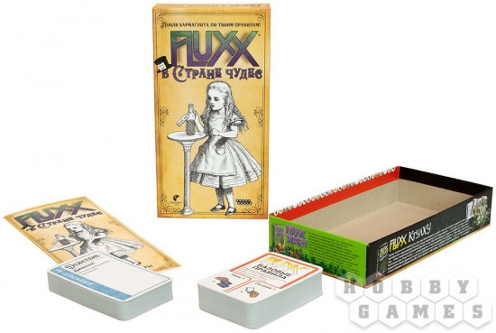 Игра настольная «Fluxx в стране чудес»