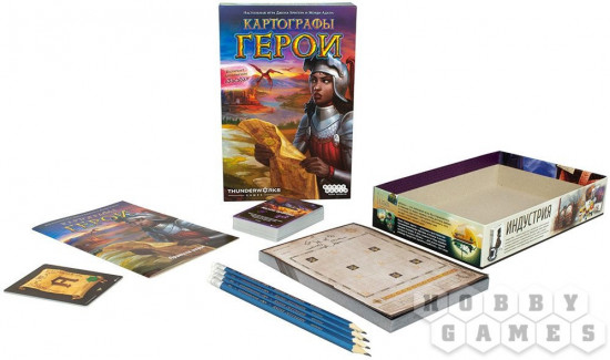 Игра настольная «Картографы. Герои»