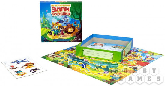 Игра настольная «Приключения Элли и Тотошки»