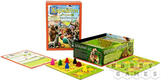 Игра настольная «Каркассон: Бродячий цирк. Дополнение»