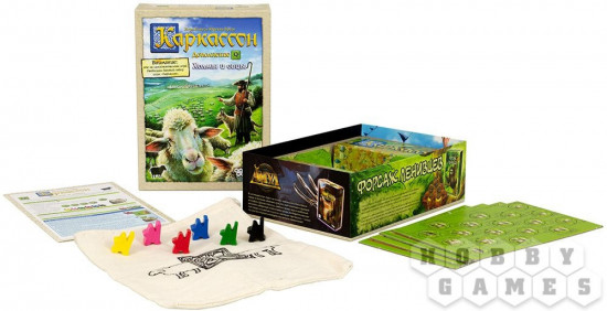 Игра настольная «Каркассон: холмы и овцы»