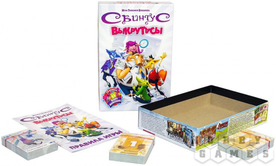 Игра настольная «Свинтус. Выкрутасы»