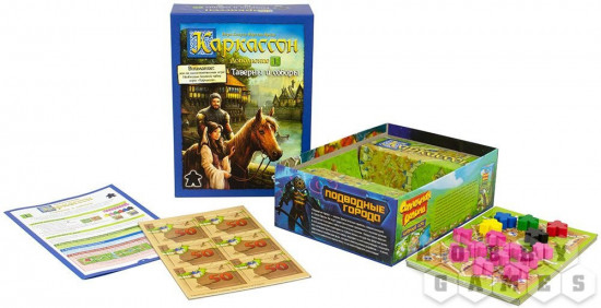 Игра настольная «Каркассон. Таверны и соборы»