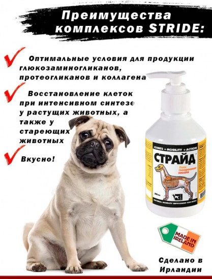 БАД для собак «Страйд»