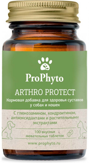Кормовая добавка для здоровья суставов у собак и кошек «Arthro Protect»