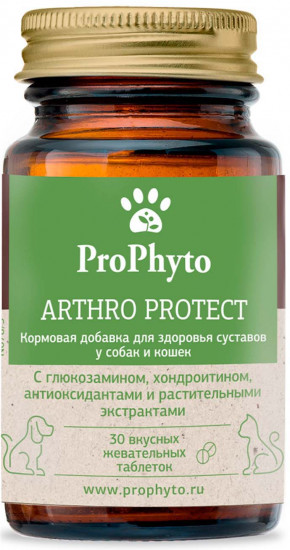 Кормовая добавка для здоровья суставов у собак и кошек «Arthro Protect»