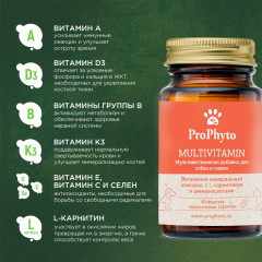 Кормовая добавка для собак и кошек «Multivitamin» - Фото 5