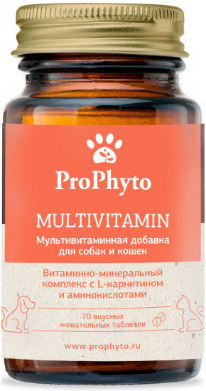 Кормовая добавка для собак и кошек «Multivitamin»
