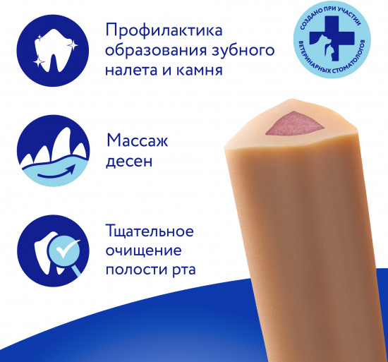 Лакомство для собак «Зубной снек с лососем»