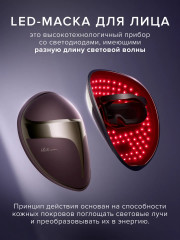 Светодиодная LED-маска для лица - Фото 1