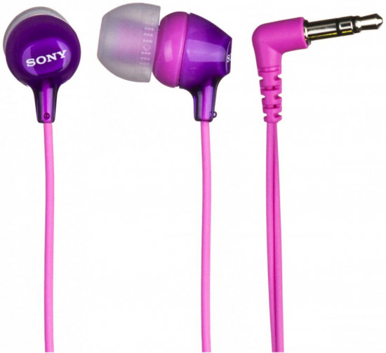 Наушники-вкладыши Sony MDREX15LPV.AE