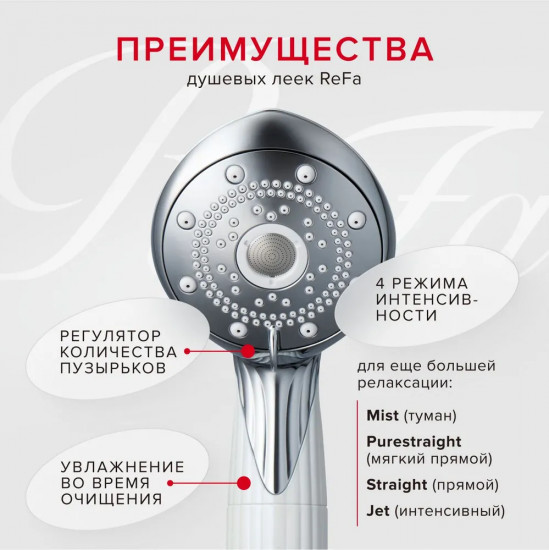 Лейка для душа «Fine bubble pure»