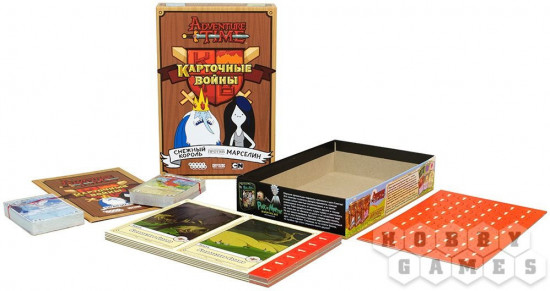 Игра настольная «Карточные войны. Снежный король против Марселин»