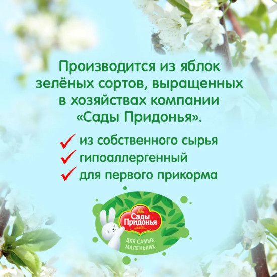 Сок осветлённый «Зелёное яблоко»