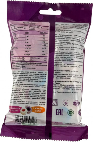 Желейные конфеты «Большие глаза»