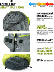 Мешок-кокон спальный «Atlantis Plus 350R» - Фото 4