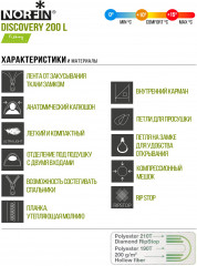 Мешок-кокон спальный «Discovery 200 L» - Фото 7