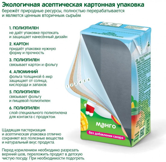 Пюре «Манго»