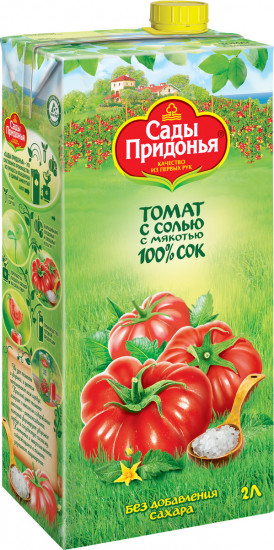 Сок с мякотью восстановленный «Томат с солью»