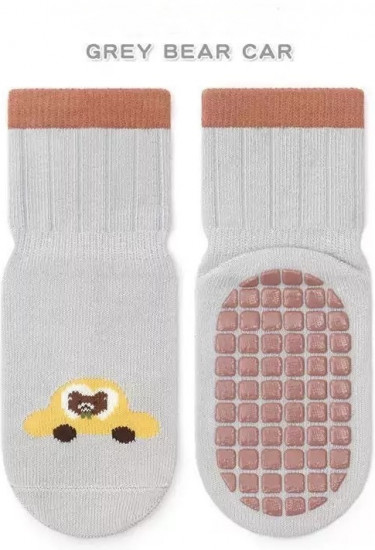 Комплект носков детских с прорезинненой подошвой