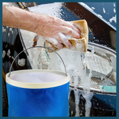 Ведро туристическое складное, цвет в ассортименте - Фото 1