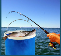 Ведро туристическое складное, цвет в ассортименте - Фото 2