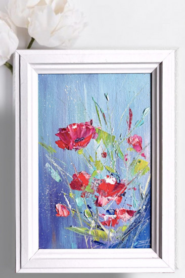 Картина маслом «Там, где свет»