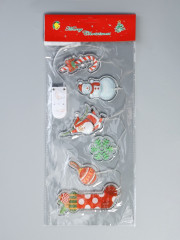  Наклейка на окно светодиодная «Новогоднее настроение» - Фото 2