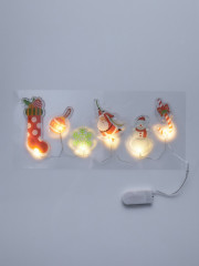  Наклейка на окно светодиодная «Новогоднее настроение» - Фото 4