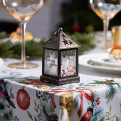 Фигура светодиодная «Бронзовый фонарь с лисой» - Фото 1