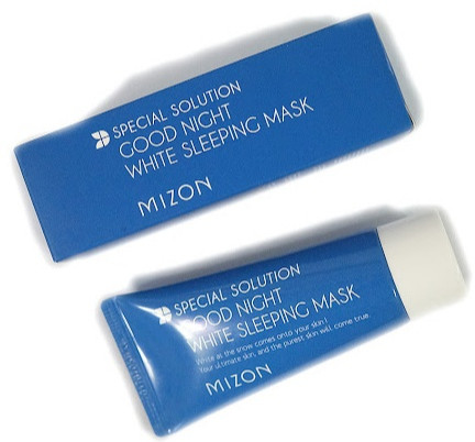 Ночная отбеливающая маска с лавандой «Special Solution Good Night White Sleeping Mask»