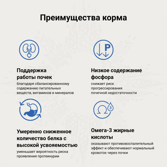 Сухой корм для кошек при почечной недостаточности «Renal care»