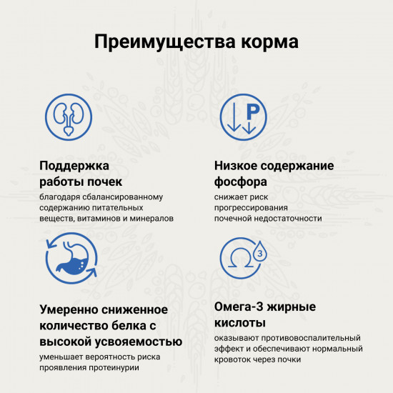 Сухой корм для кошек при почечной недостаточности «Renal care»