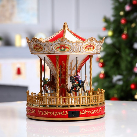 Фигура светодиодная «Красная карусель»