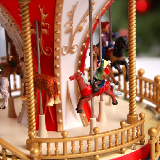 Фигура светодиодная «Красная карусель»