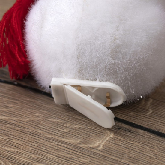 Фигура светодиодная «Медвежонок со снежным комом»