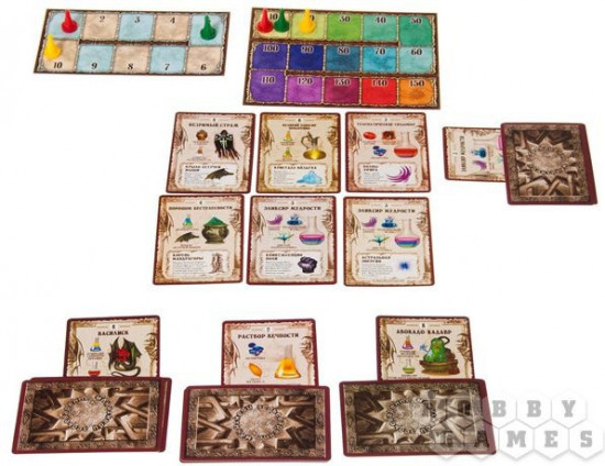 Игра настольная «Зельеварение. Практикум»