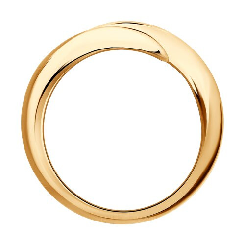 Кольцо из золочёного серебра