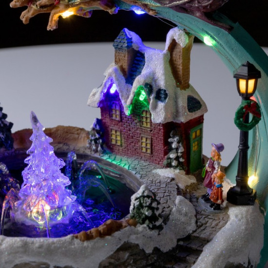 Фигура светодиодная «Площадь с фонтаном»