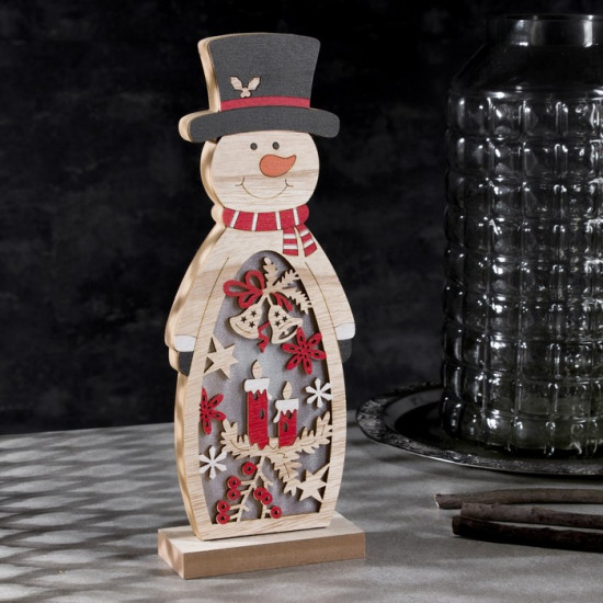 Фигура светодиодная «Снеговик»