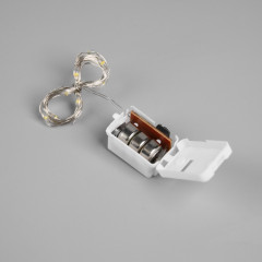 Фигура светодиодная из мишуры «Олень золотистый» - Фото 3