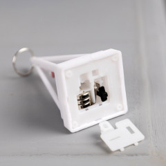 Фигура светодиодная-брелок «Снеговик» - Фото 3