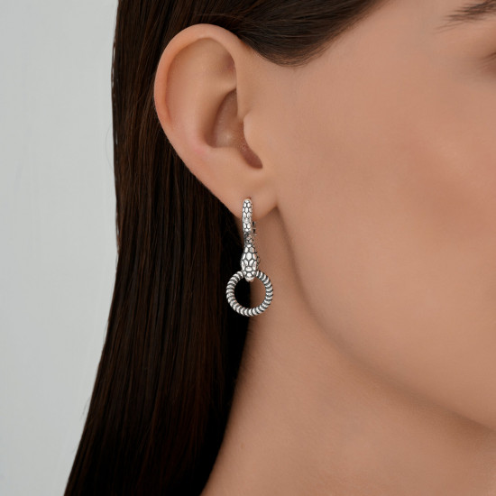 Серьги из серебра