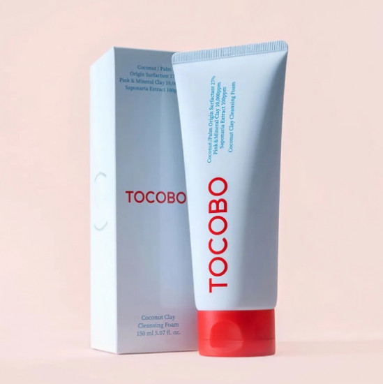 Глубоко очищающая пенка для лица с кокосом «Coconut Clay Cleansing Foam»