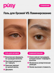 Гель для бровей экстра сильной фиксации «Super Fix» - Фото 8