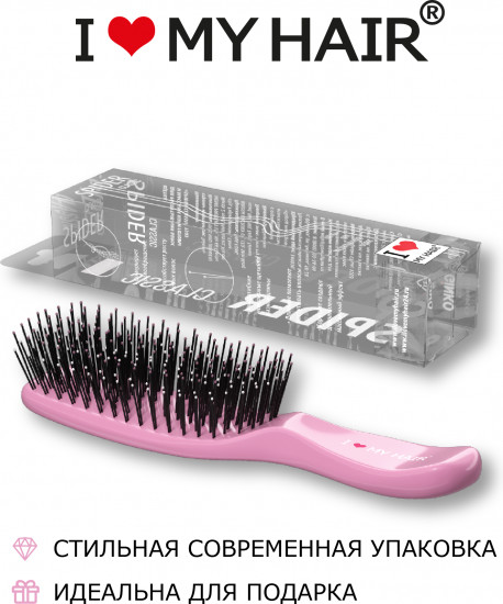 Щетка для волос глянцевая