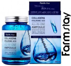 Сыворотка для лица с коллагеном ампульная «Collagen & Hyaluronic Acid All-in-one-Ampoule» - Фото 1