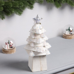 Фигура деревянная «Ёлочка белая» - Фото 1