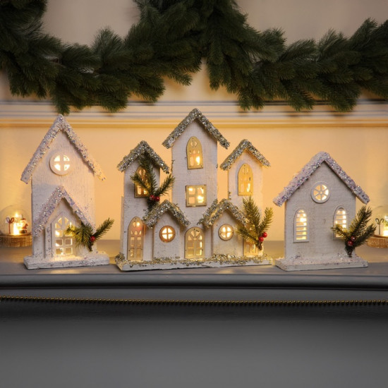 Фигура деревянная «Изба белая»