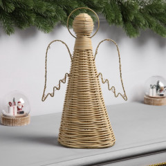 Фигура световая «Ангел плетёный» - Фото 1